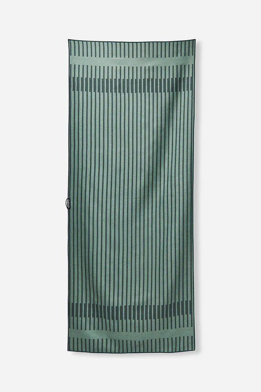 Nomadix Original Towel: Modern Stripes Green